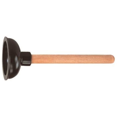 PROSOURCE Plunger 4In Drain Black 8317-B